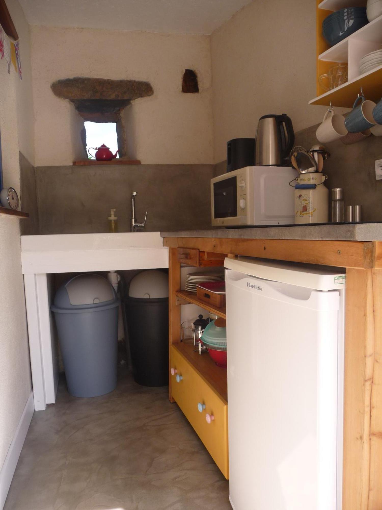 Bretagne Chambre D'Hotes Suite 53M2 Et Caravane Vintage Avec Cuisine Et Salle De Bains Privees Brittany B&B 53M2 Suite And Vintage Caravan Glamping With Private Kitchen And Bathroom Pleumeur-Gautier Екстер'єр фото